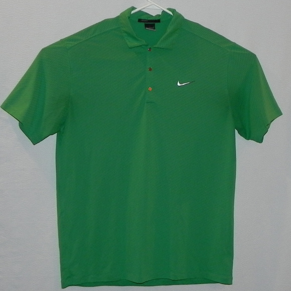 tiger woods green polo